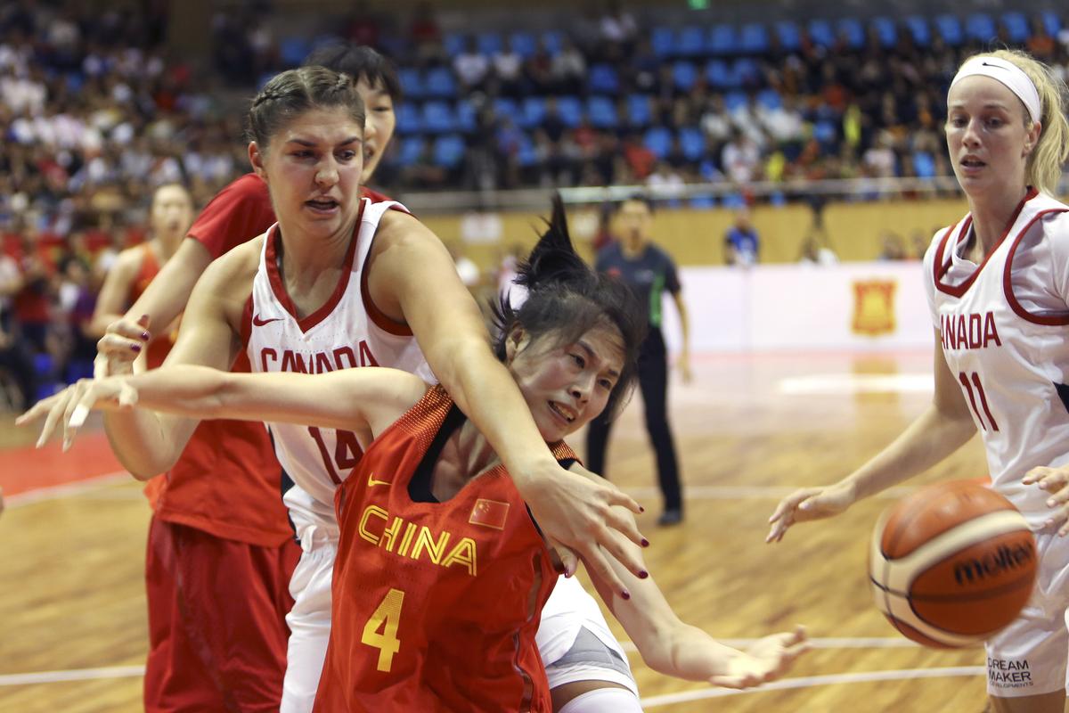 中国女篮中国vs加拿大_中国女篮vs加拿大女篮录像回放
