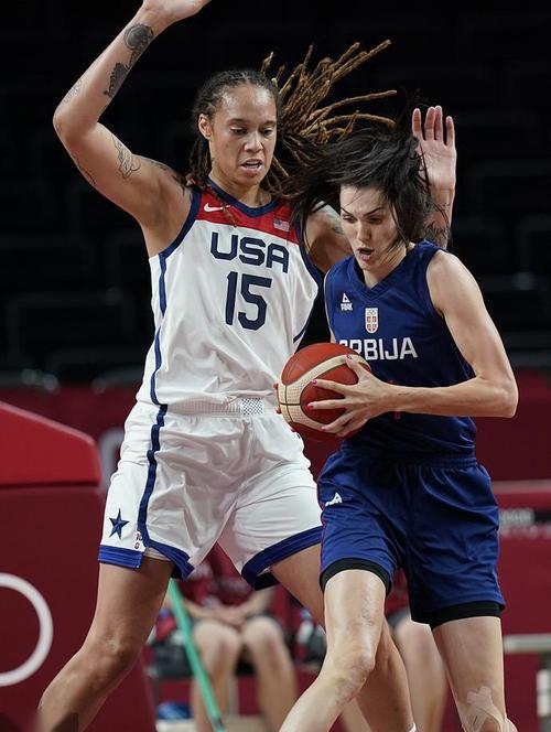 女子篮球美国对塞尔维亚